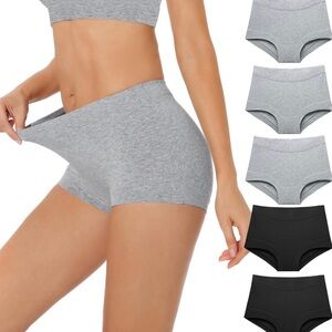 ✨High quality ✨MigbBoy Shorts Underwear for Women

Pack(3gray+2black)